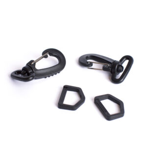 Karabinerhaken mit D-Ringen
