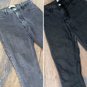 schwarze Textilfarbe