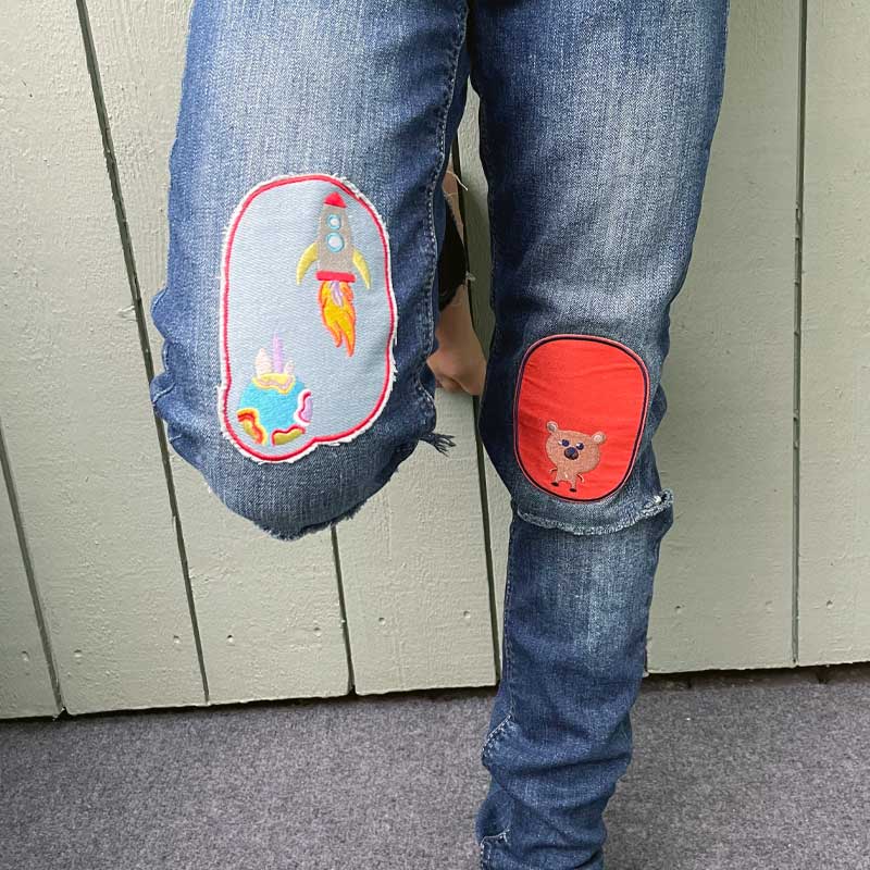 Knie-Flicken für Kinder
