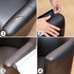 Selbstklebende Lederflicken