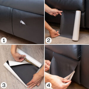 Selbstklebende Lederflicken