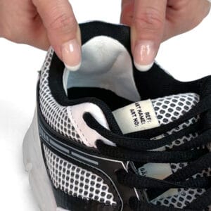 Hinterkappe von Schuhen flicken