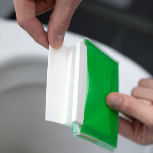 Toilettenauflagen zum Spülen