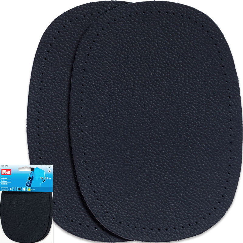 Ellenbogen-Flicken Nappaleder – Dicke 1,4 mm - Dunkelblau