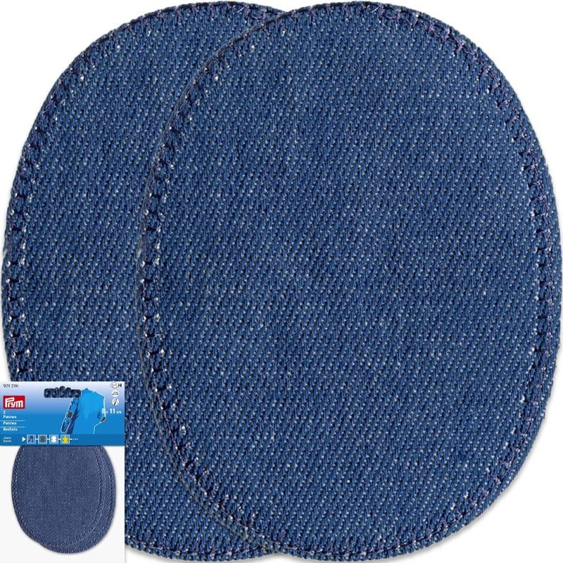 Flicken für Ellenbogen - Jeans - Dunkelblau