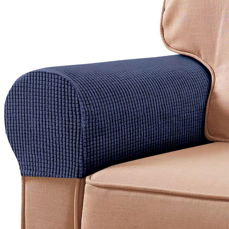 Armlehnenschoner für Sofas und Sessel - Marineblau
