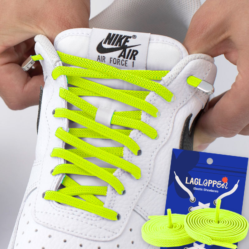 Elastische Schnürsenkel – Schnürfrei - Neon