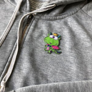 Alternative view of Süßer Drachenprinz - Bügelbild