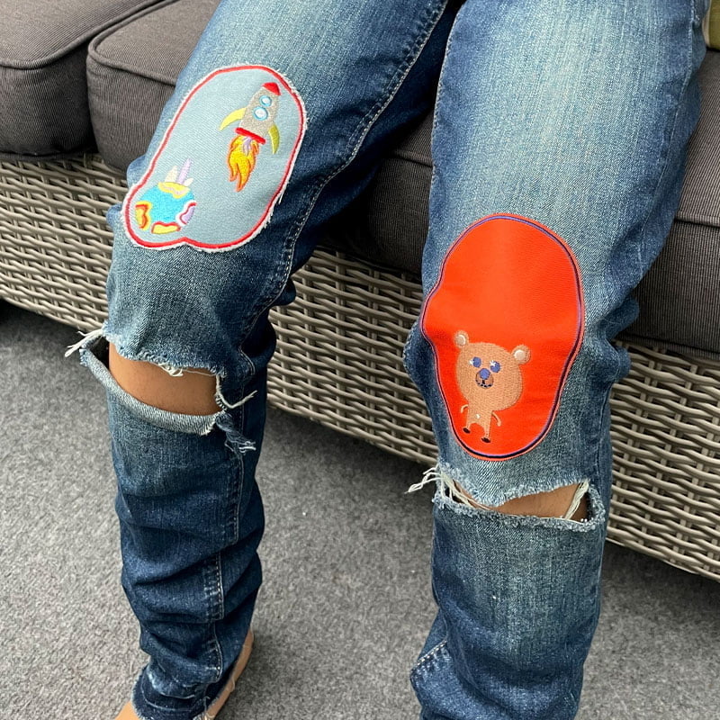 Knie-Flicken für Kinder – Bild 2