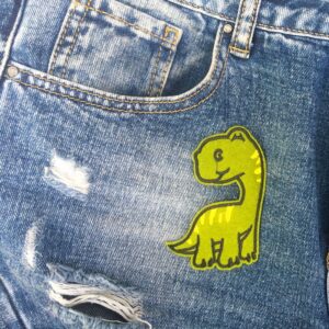 Alternative view of Dinolito - Bügelbild