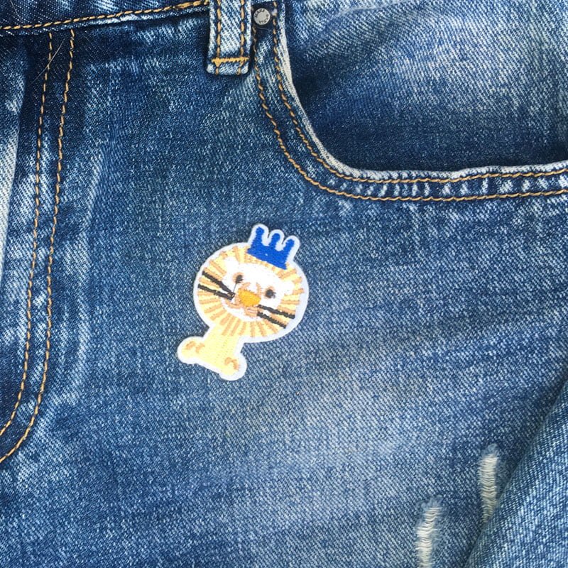 Xerxes der Löwe - Bügelbild – Bild 2