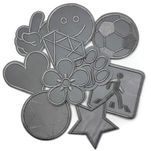 Bügel-Reflektoren – Iron-on