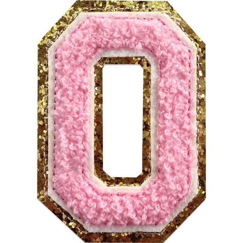 Buchstaben A-Z - Auswählen - Rosa/Gold , O