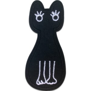 Augenbrauen-Katze - Bügelbild