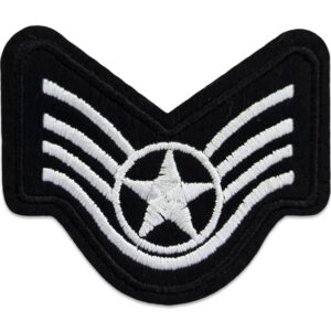 Emblem Schwarz-weiß - Bügelbild