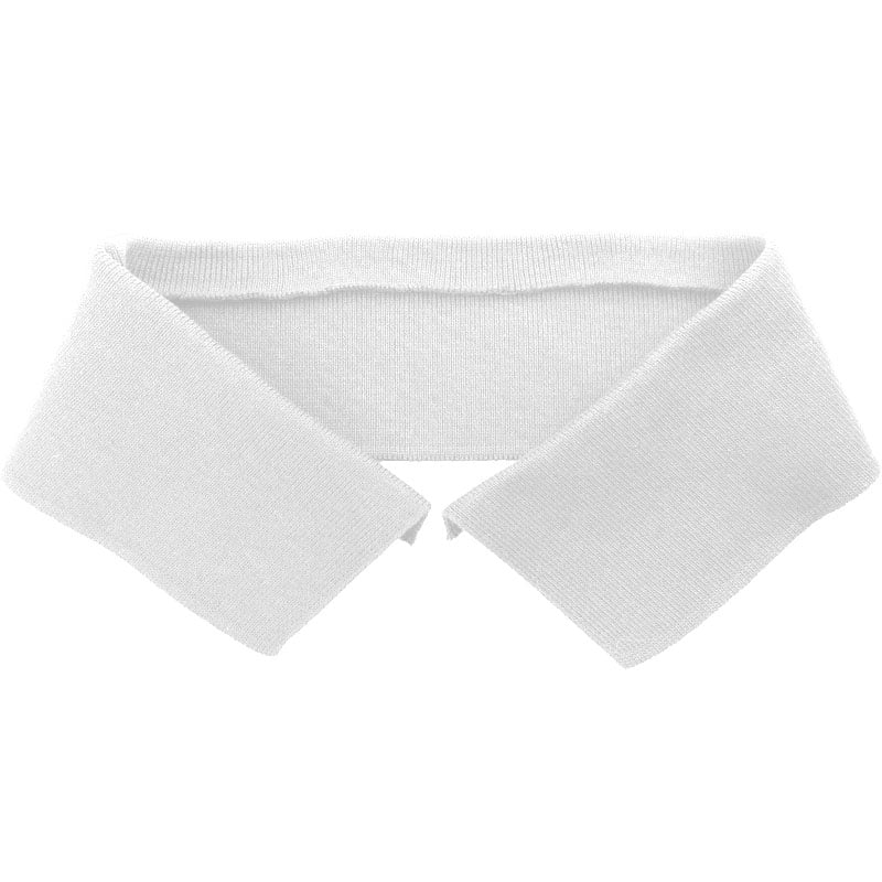 Ersatzkragen für Poloshirt oder T-Shirt - Polokragen , Weiß