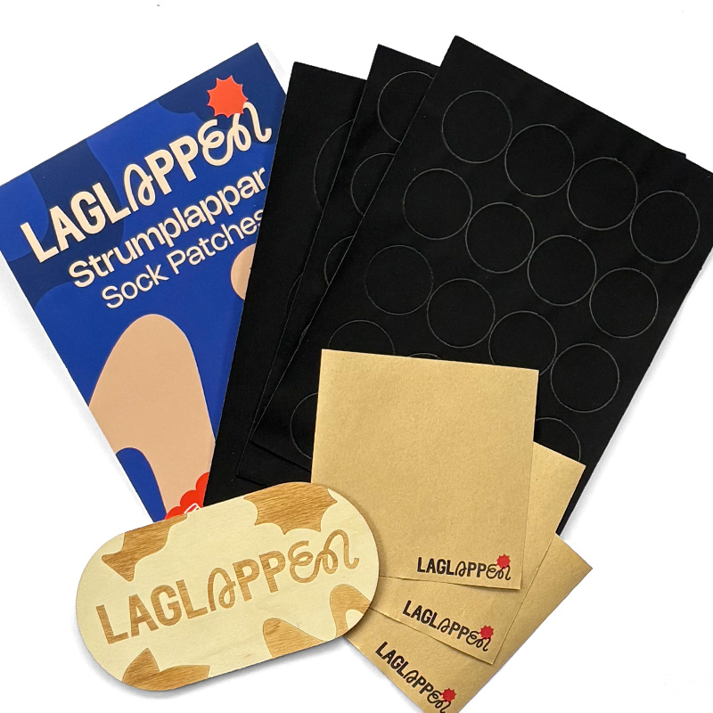 Der Socken-Flicken – Löcher in Socken im Handumdrehen reparieren