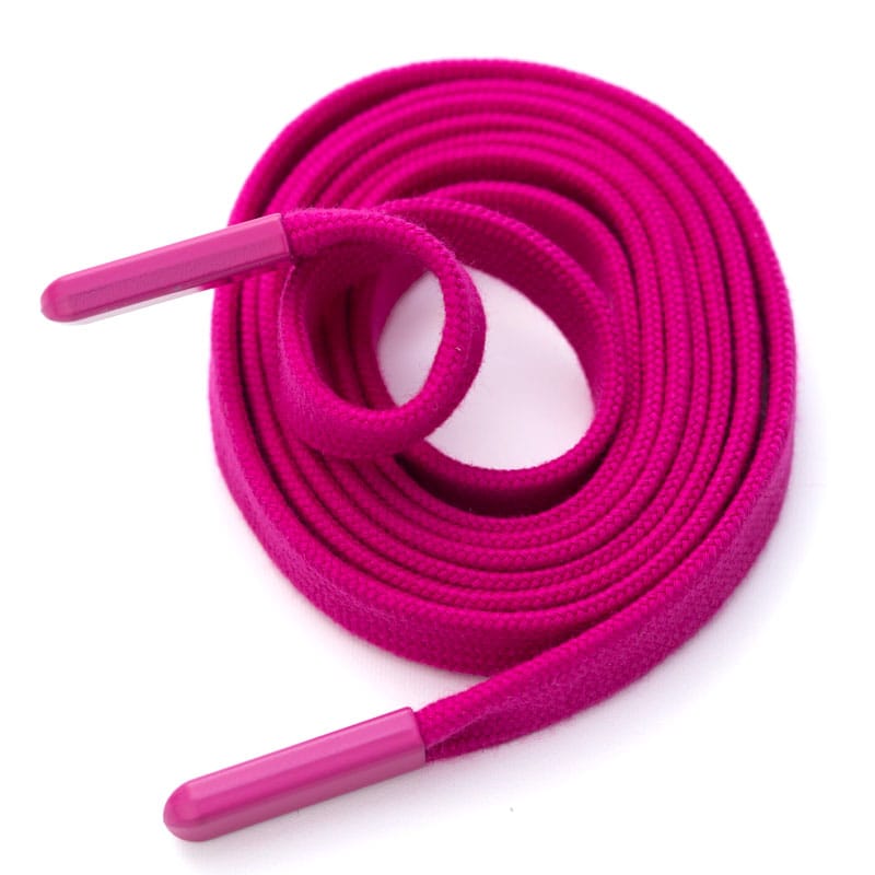 Ersatzkordel – Für Hoodies, Hosen und Jacken - Flach , Knallig pink