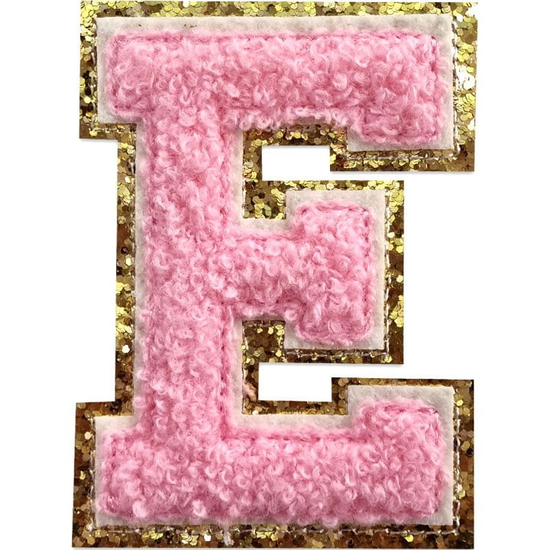 Buchstaben A-Z - Auswählen - Rosa/Gold , E