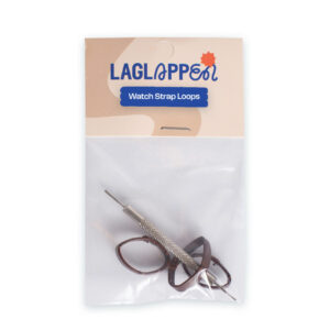 Alternative view of Leder-Ersatzschlaufen für Uhrenarmbänder – 3 Größen mit Federstegwerkzeug