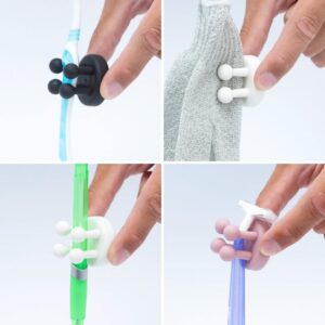 Multifunktionaler Zahnbürstenhalter – Selbstklebend – Bild 5