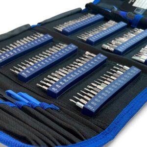 Präzisionsschraubendreher-Set für Elektronik – 142-teilig – Bild 2