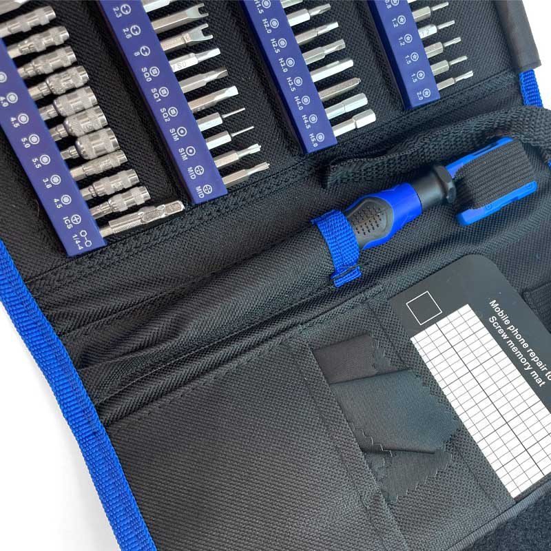Präzisionsschraubendreher-Set für Elektronik – 142-teilig – Bild 6