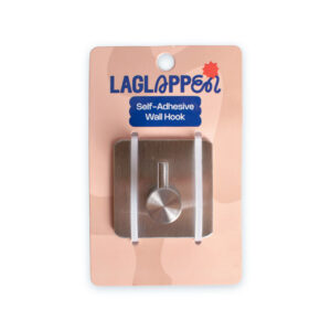 Selbstklebender Wandhaken aus Edelstahl